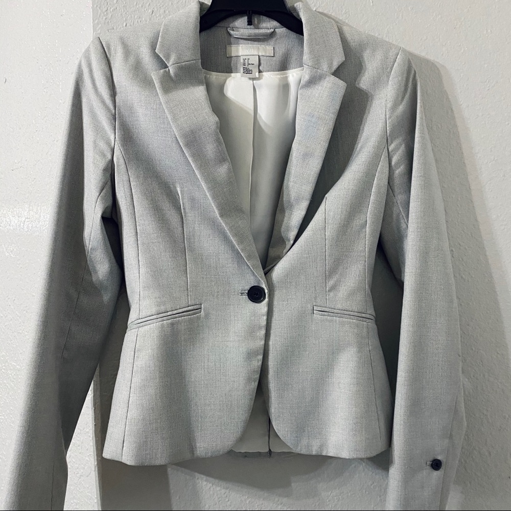 H&M Light Gray Blazer